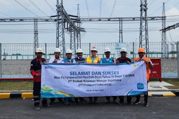PT PLN (Persero) terus berkomitmen dalam mendukung peningkatan nilai tambah bagi produk tambang dalam negeri lewat hilirisasi mineral. Pengoperasian Tahap Ketiga ini melanjutkan keberhasilan PLN dalam melayani kebutuhan listrik sebelumnya untuk PT Freeport Indonesia yakni Tahap Pertama sebesar 30 MVA pada September 2023 dan Tahap Kedua pada Februari 2024.