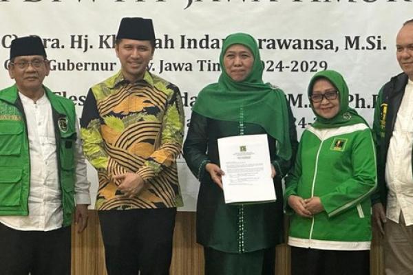 Sat-set, DPP PPP Jawa Timur Usung Khofifah-Emil Dardak di Pilgub Jatim