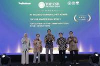 Pertumbuhan Bisnis Berkelanjutan, Pelindo Grup Raih TOP CSR Awards 2024