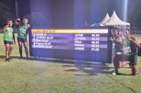 Tim para atletik putra Jawa Timur berhasil menambah medali emas dari nomor 4x100 meter estafet putra di ajang Pekan Paralimpiade Nasional XVII/2024 di Kota Surakarta, Solo, Jawa Tengah. Dengan tambahan perolehan medali emas tersebut, klasemen Jawa Timur naik dari posisi 12 ke posisi 8 klasemen. (Foto.Istimewa)