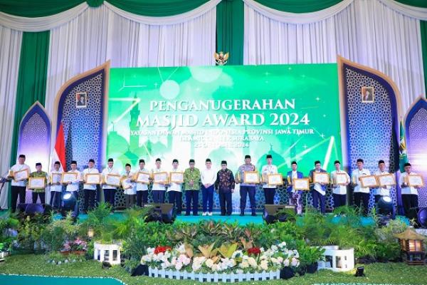  Masjid Award 2024, Pj. Gubernur Jatim Jabarkan Peran Masjid Dalam Pembangunan Keumatan