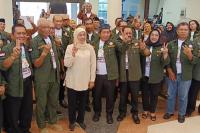 Purnawiran TNI / Polrri Yang Tergabung Di Relawan Juang Pastikan Dukungan Ke Khofifah