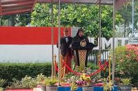 Kepala BKKBN Perwakilan Jawa Timur Maria Ernawati berharap semangat Hari Pahlawan bisa  memacu tekad BKKBN Jatim untuk membangun keluarga sejahtera dan menurunkan stunting ( Foto : Istimewa )