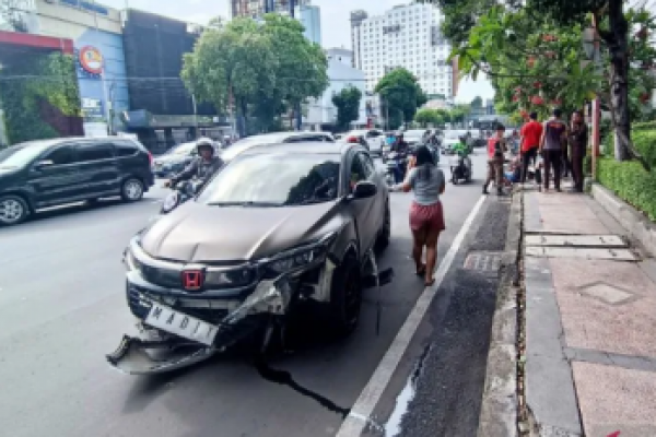 Penabrak Becak di Jalan Basuki Rahmat Positif Amfetamin